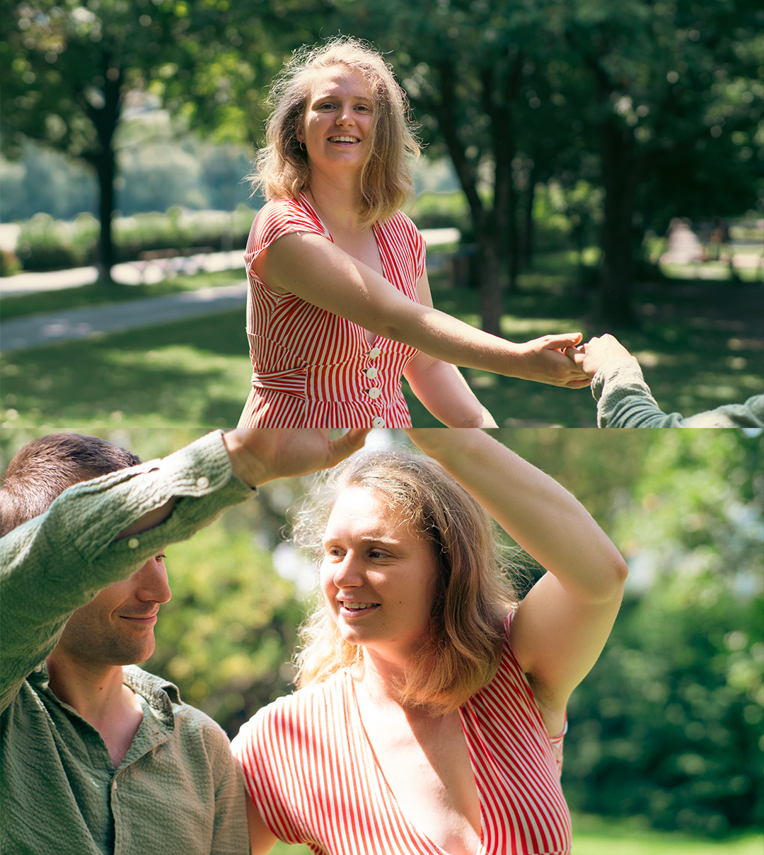 Maxime and Flora photograph