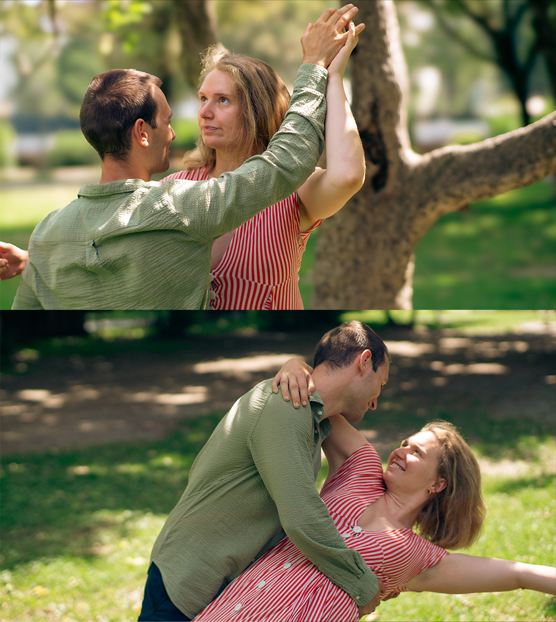 Maxime and Flora photograph